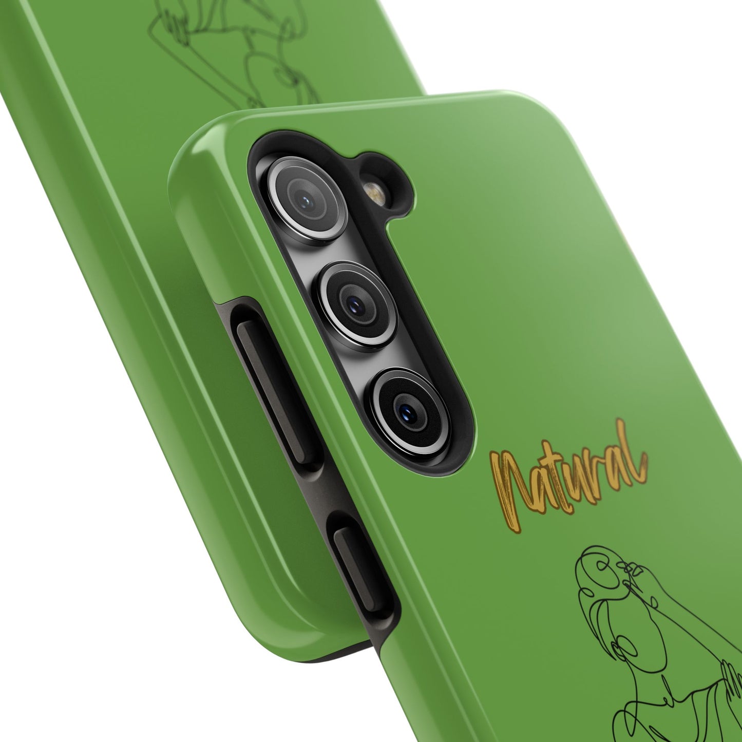 Natural Woman Style (BL)Tough Phone Cases GREEN