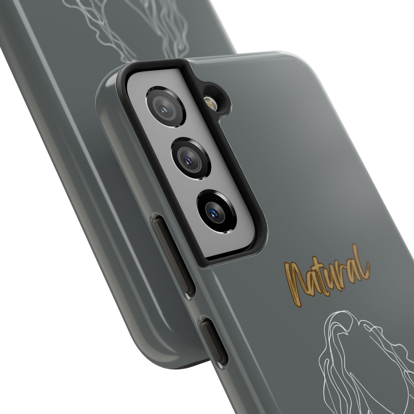 Natural Woman Relaxed (WL) Tough Phone Cases DARK GREY