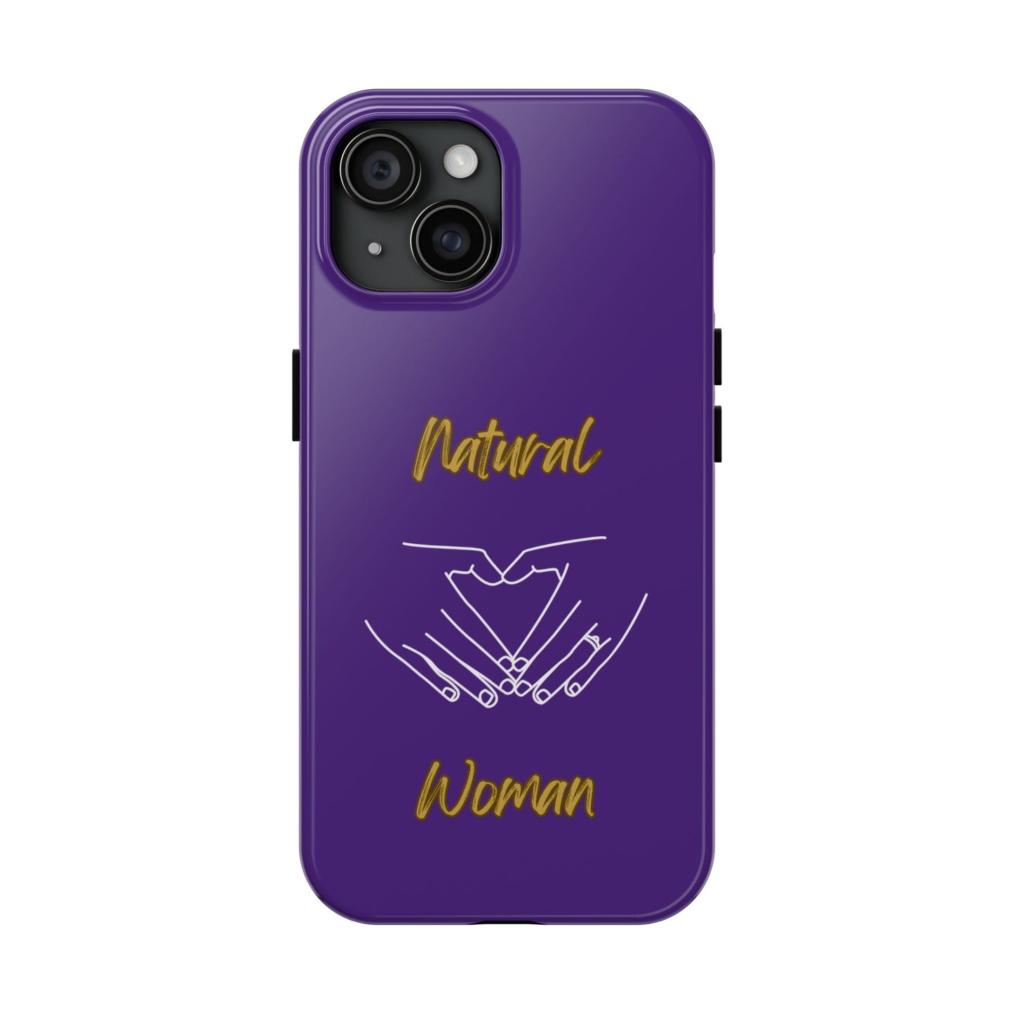 Natural Woman I Love You (WL)Tough Phone Cases PURPLE