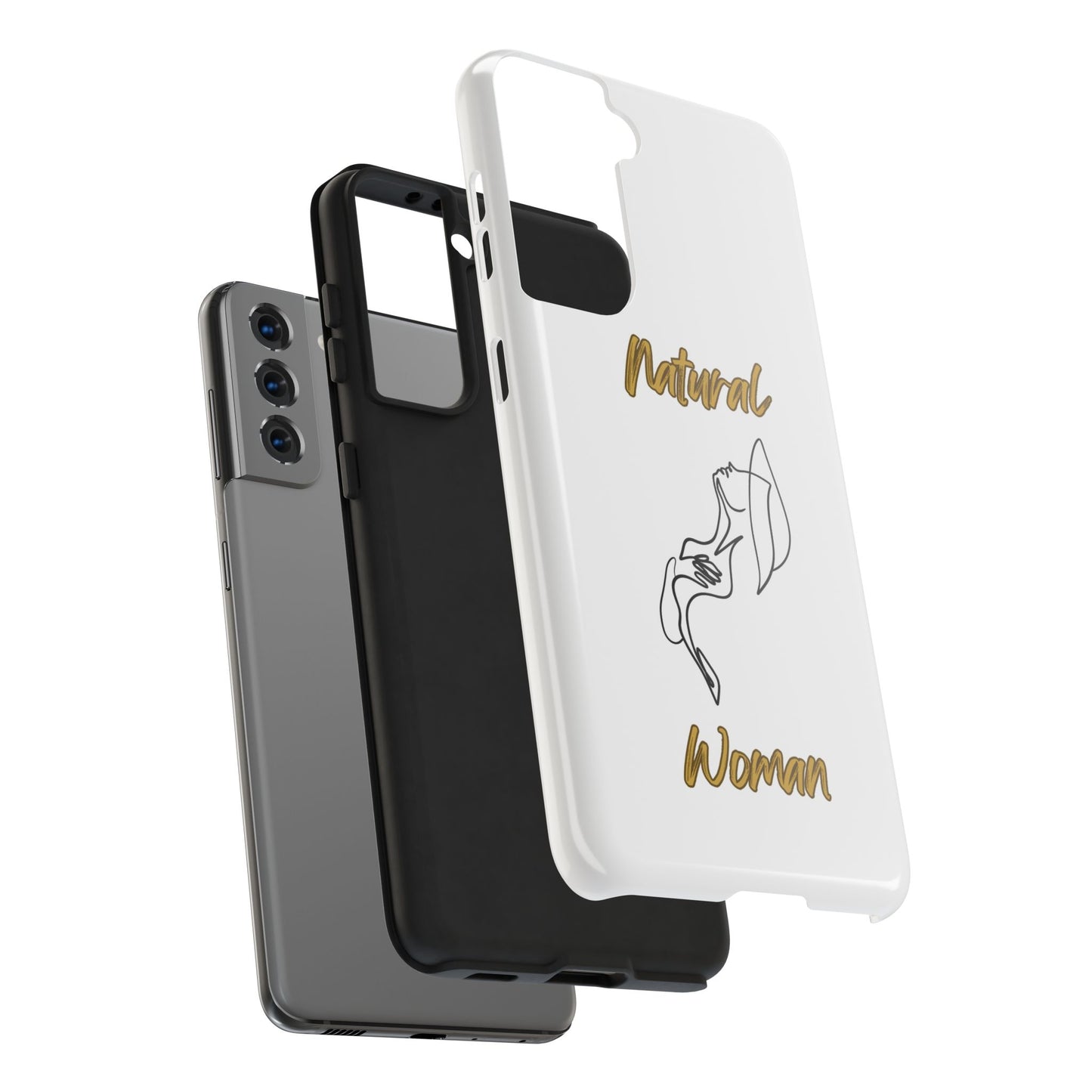 Natural Woman Free (BL)Tough Phone Cases WHITE