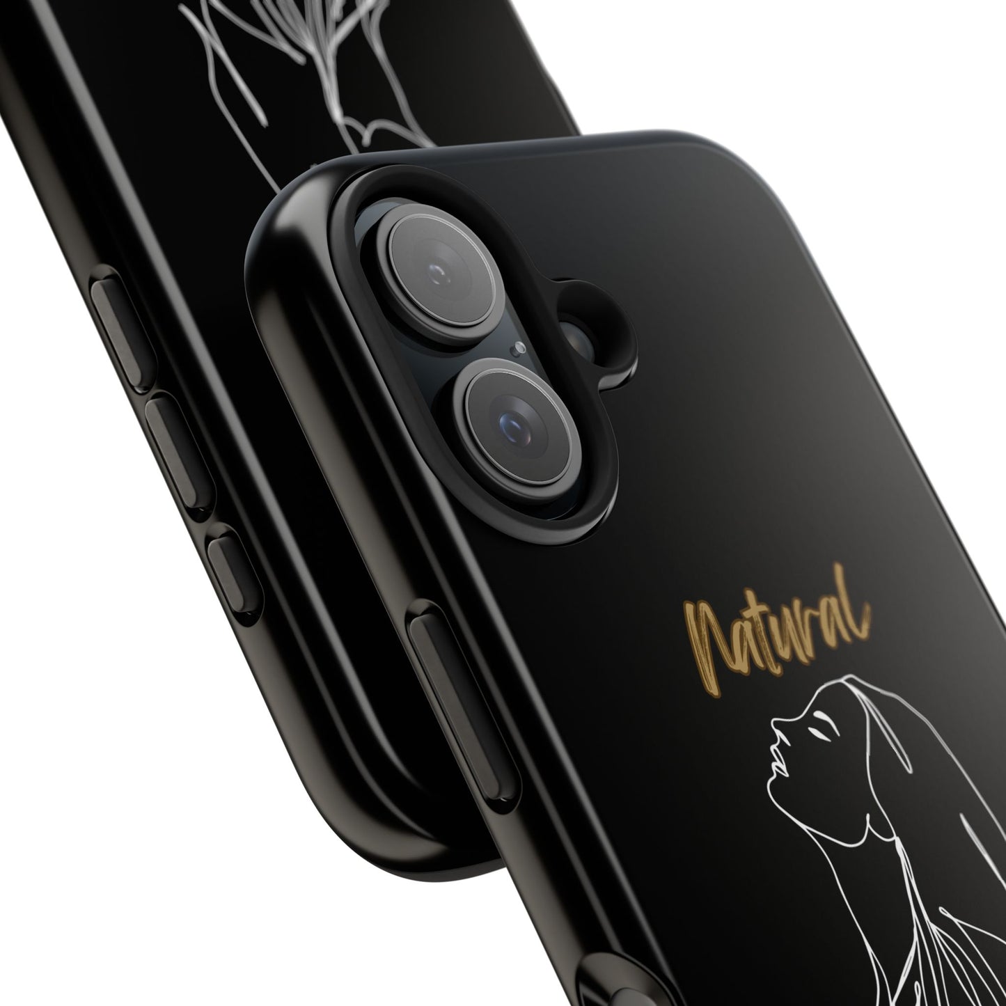 Natural Woman Appreciation (WL)Tough Phone Cases BLACK