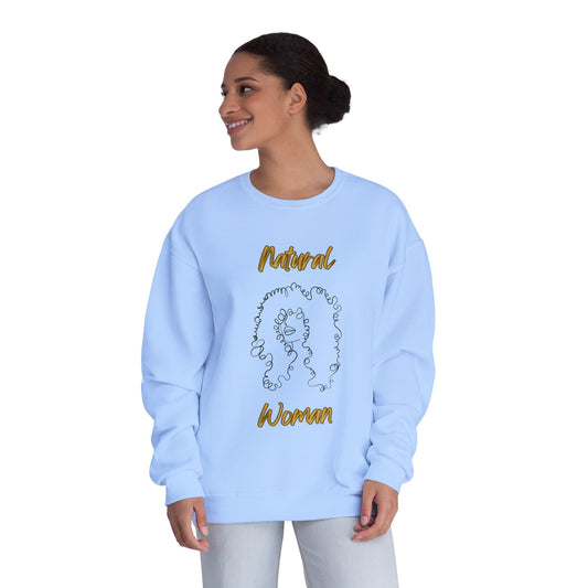 Natural Woman Spiral Flow (BL) Crewneck Sweatshirt