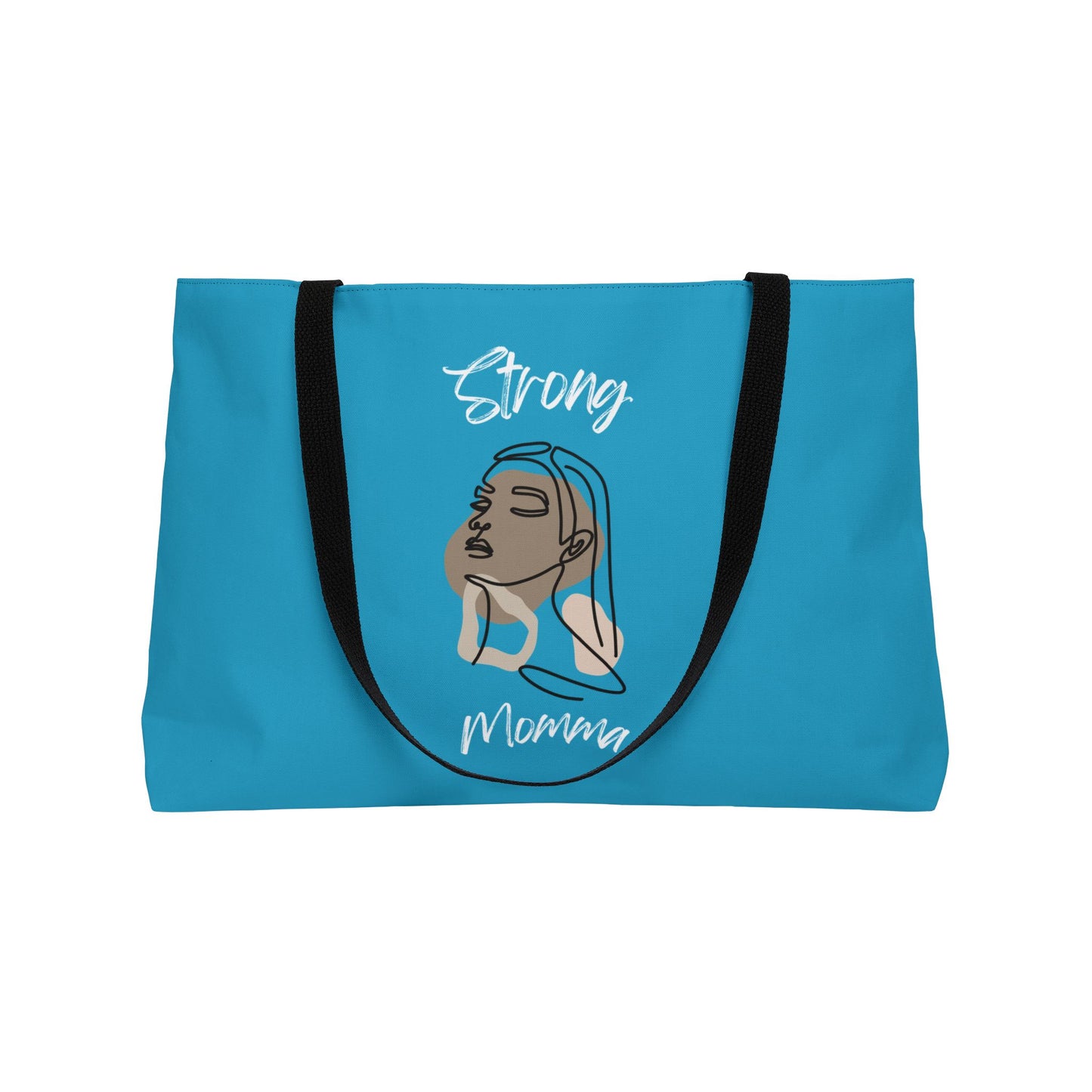 Strong Momma (WL) Weekender Tote Bag TURQUOISE