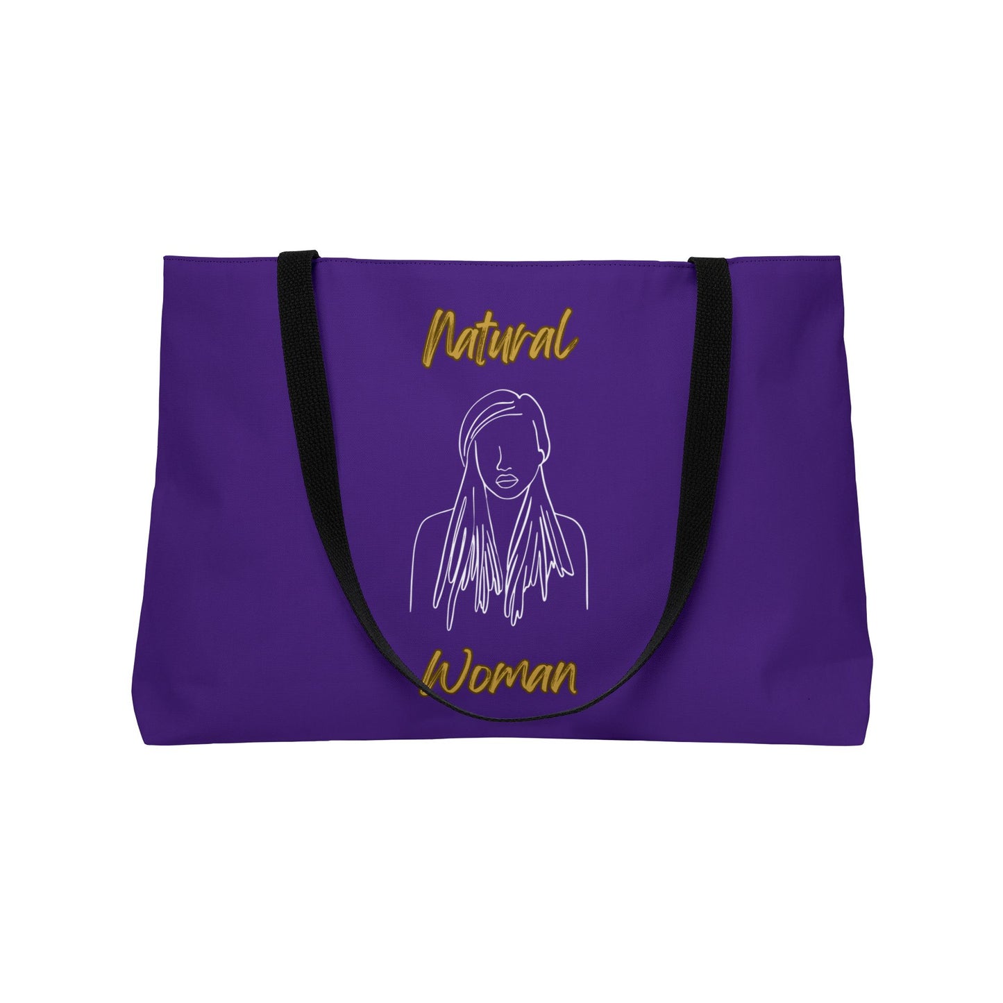 Natural Woman Content (WL) Weekender Tote Bag PURPLE