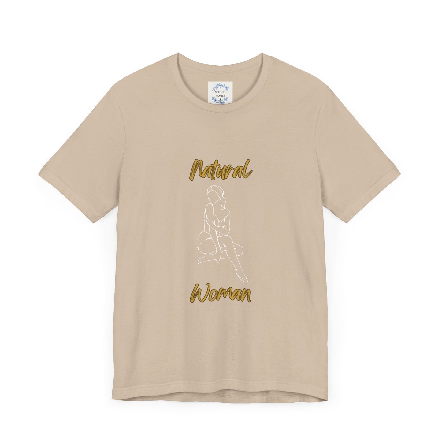 Natural Woman Shoulder Action (WL) Short Sleeve T-Shirt EXPRESS DELIVERY