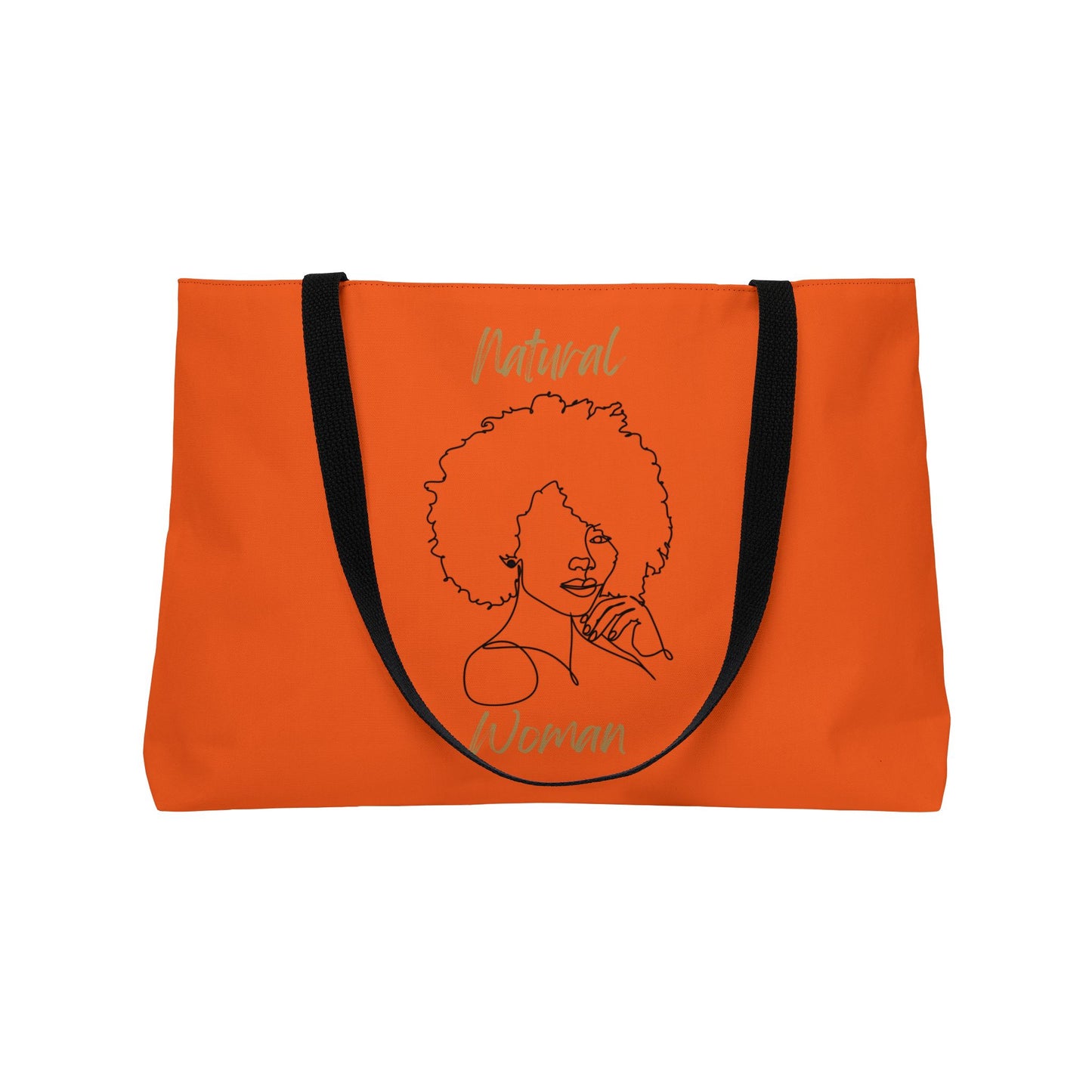 Natural Woman The Look (BL) Weekender Tote Bag ORANGE