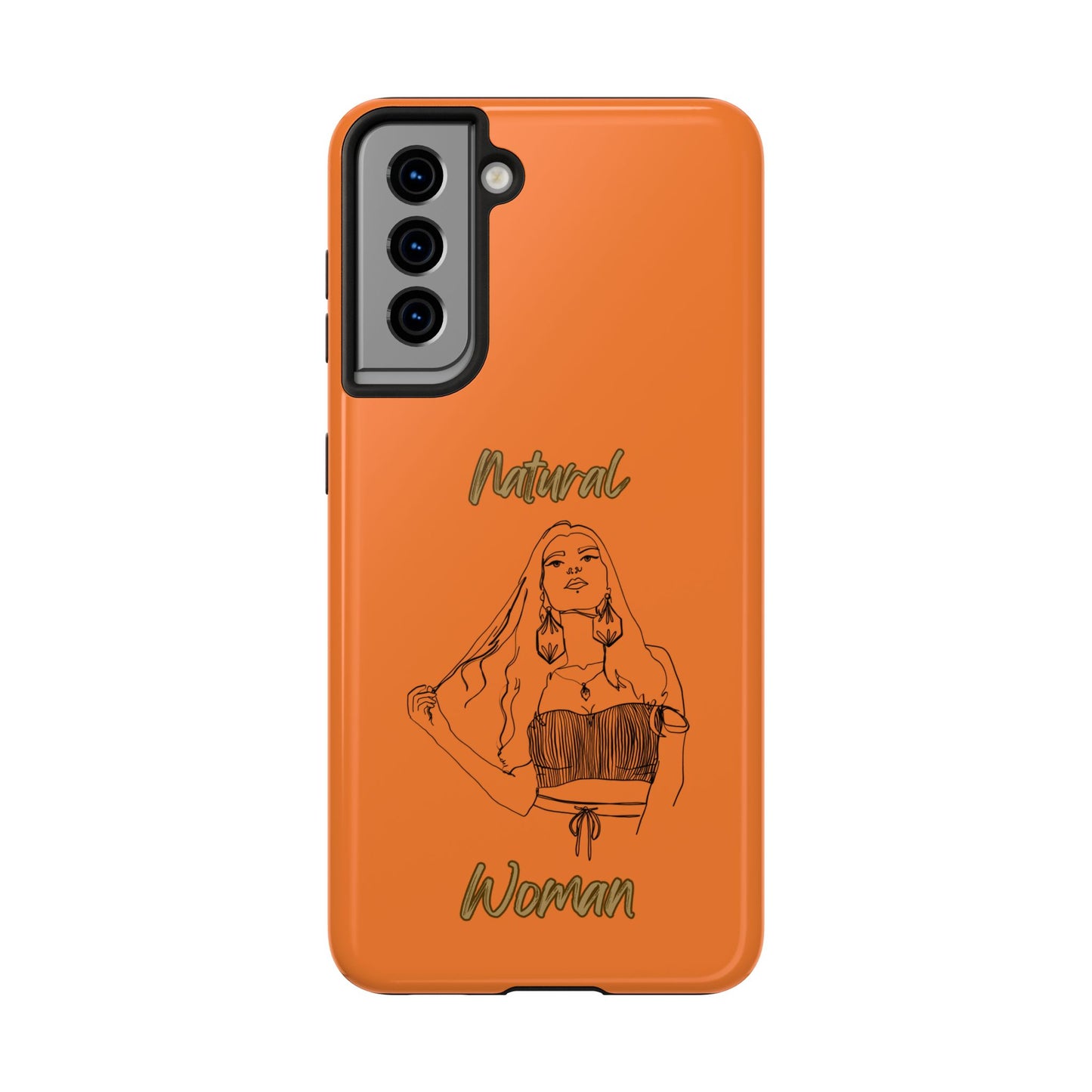 Natural Woman Thinking (BL)Tough Phone Cases CRUSTA
