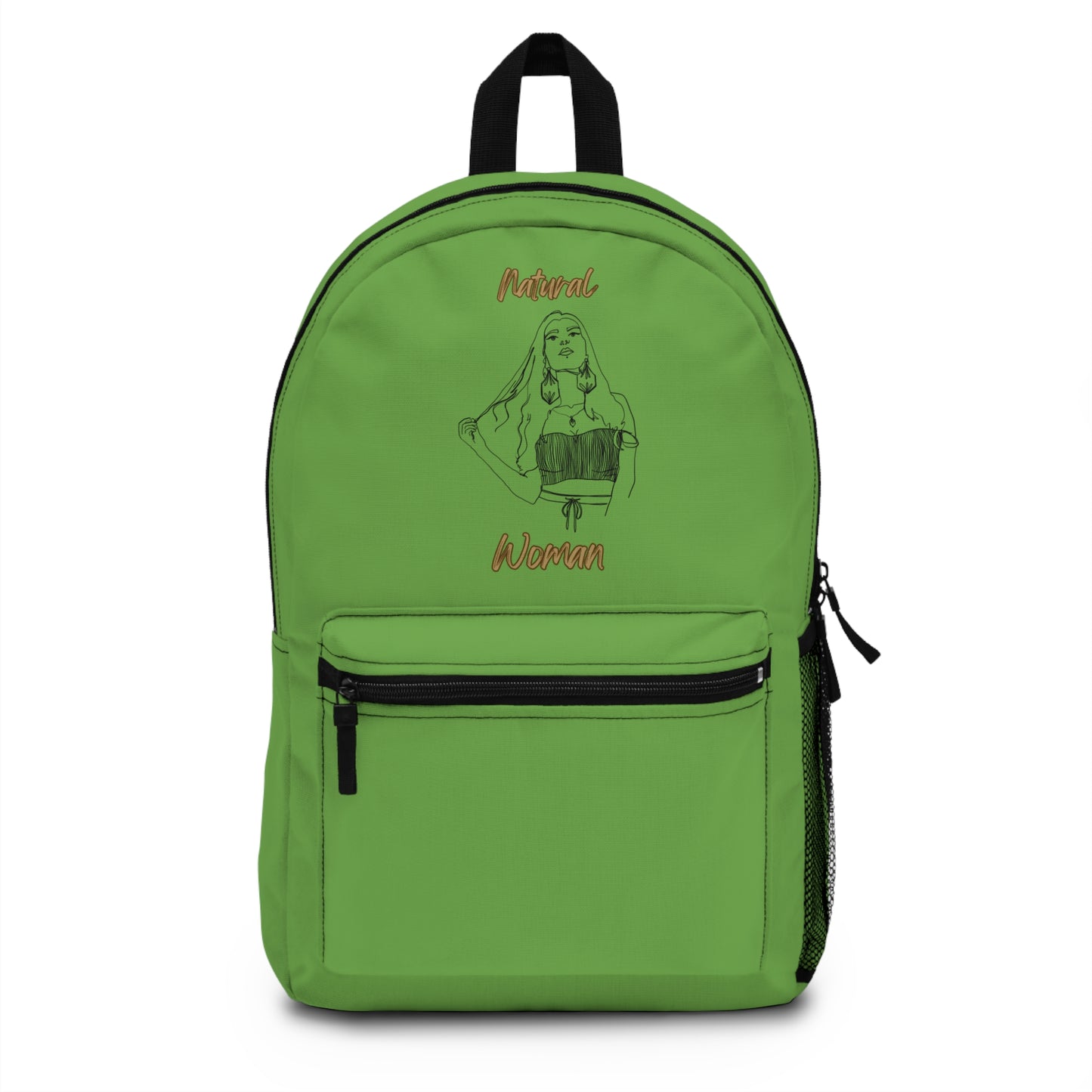 Natural Woman Thinking (BL) Backpack GREEN