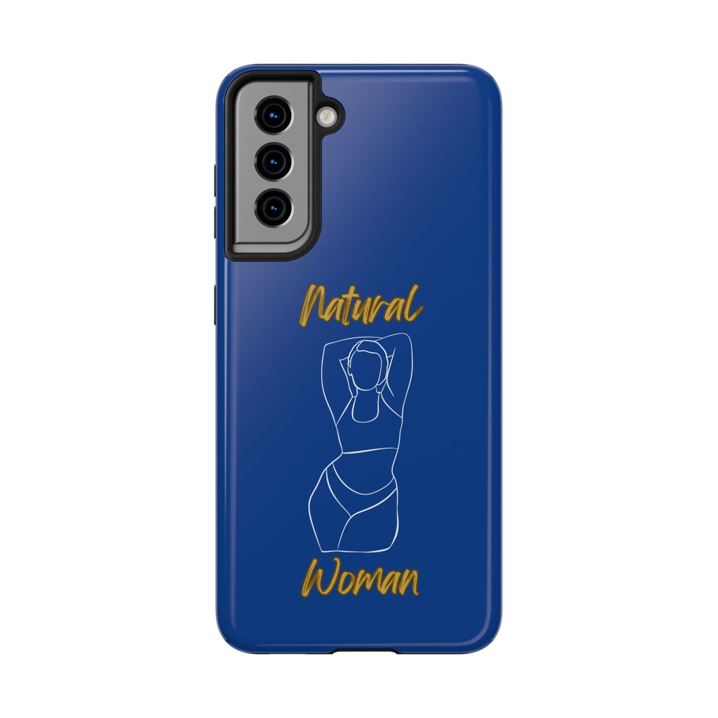 Natural Woman I Love Me (WL)Tough Phone Cases DARK BLUE