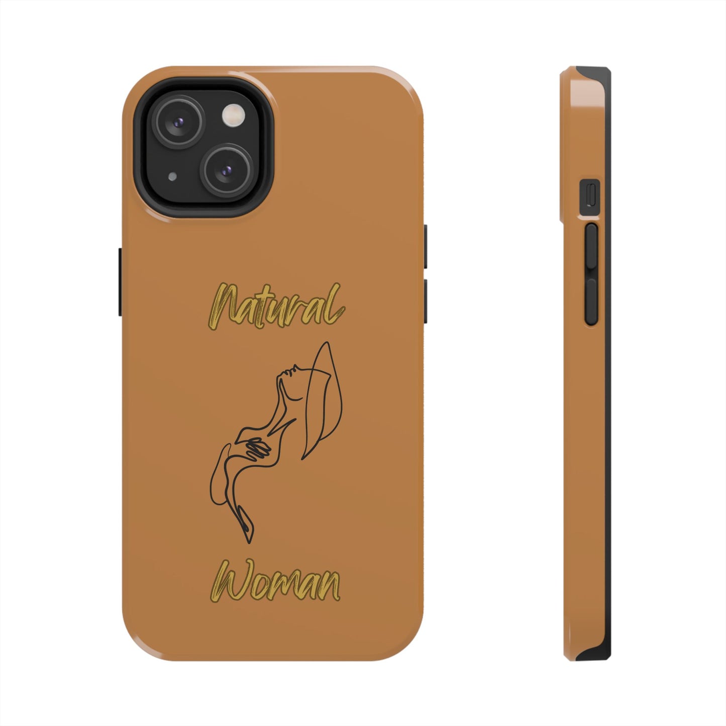 Natural Woman Free (BL)Tough Phone Cases LIGHT BROWN