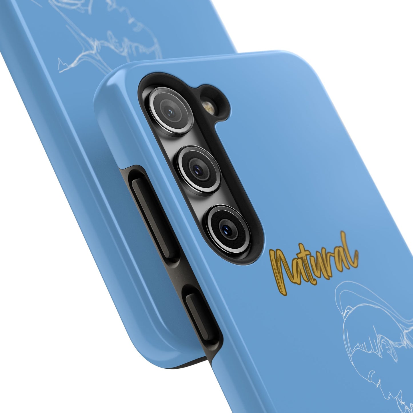 Natural Woman New Life (WL)Tough Phone Cases LIGHT BLUE