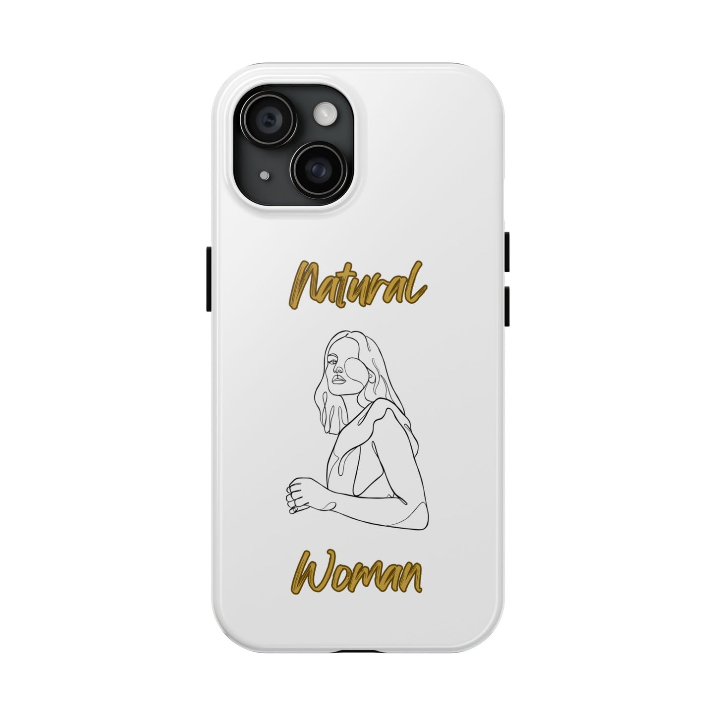Natural Woman Care Free (BL)Tough Phone Cases WHITE