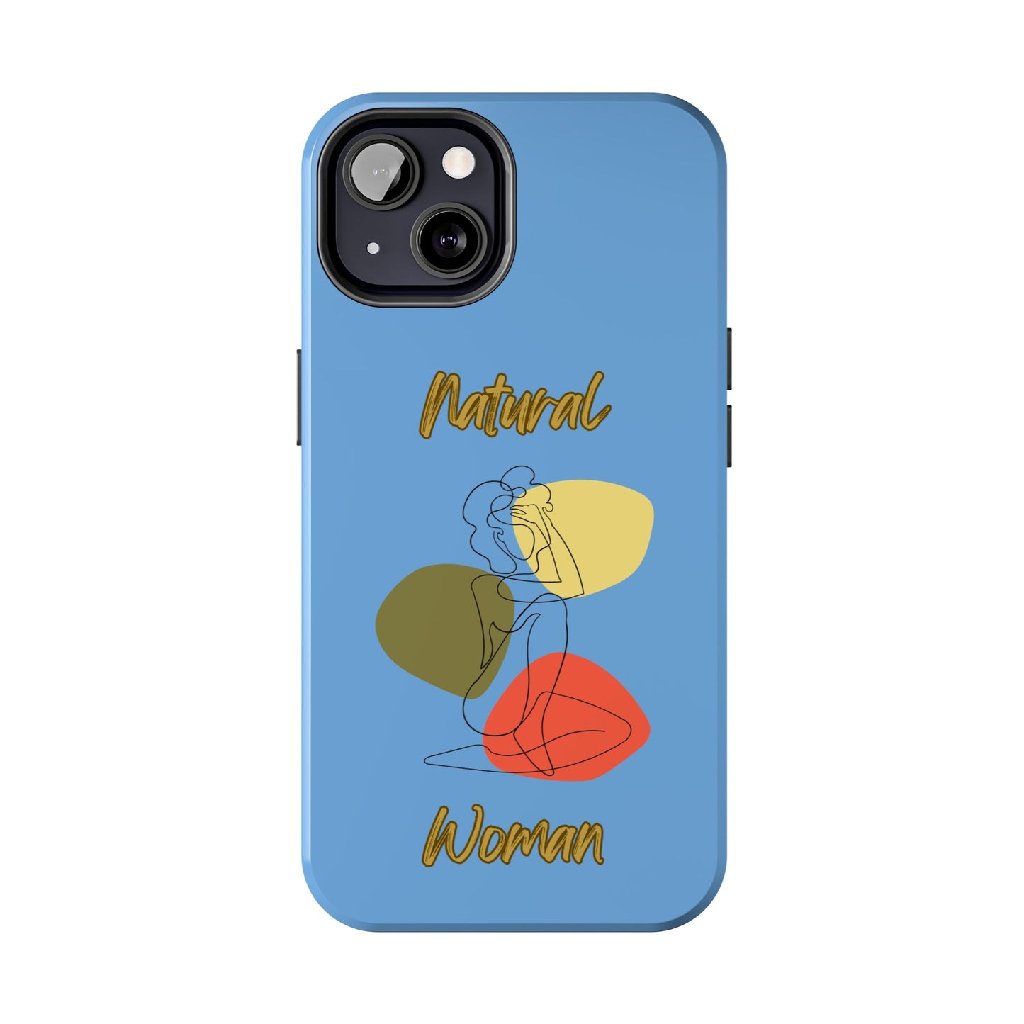Natural Woman Colorful Pose (BL)Tough Phone Cases LIGHT BLUE