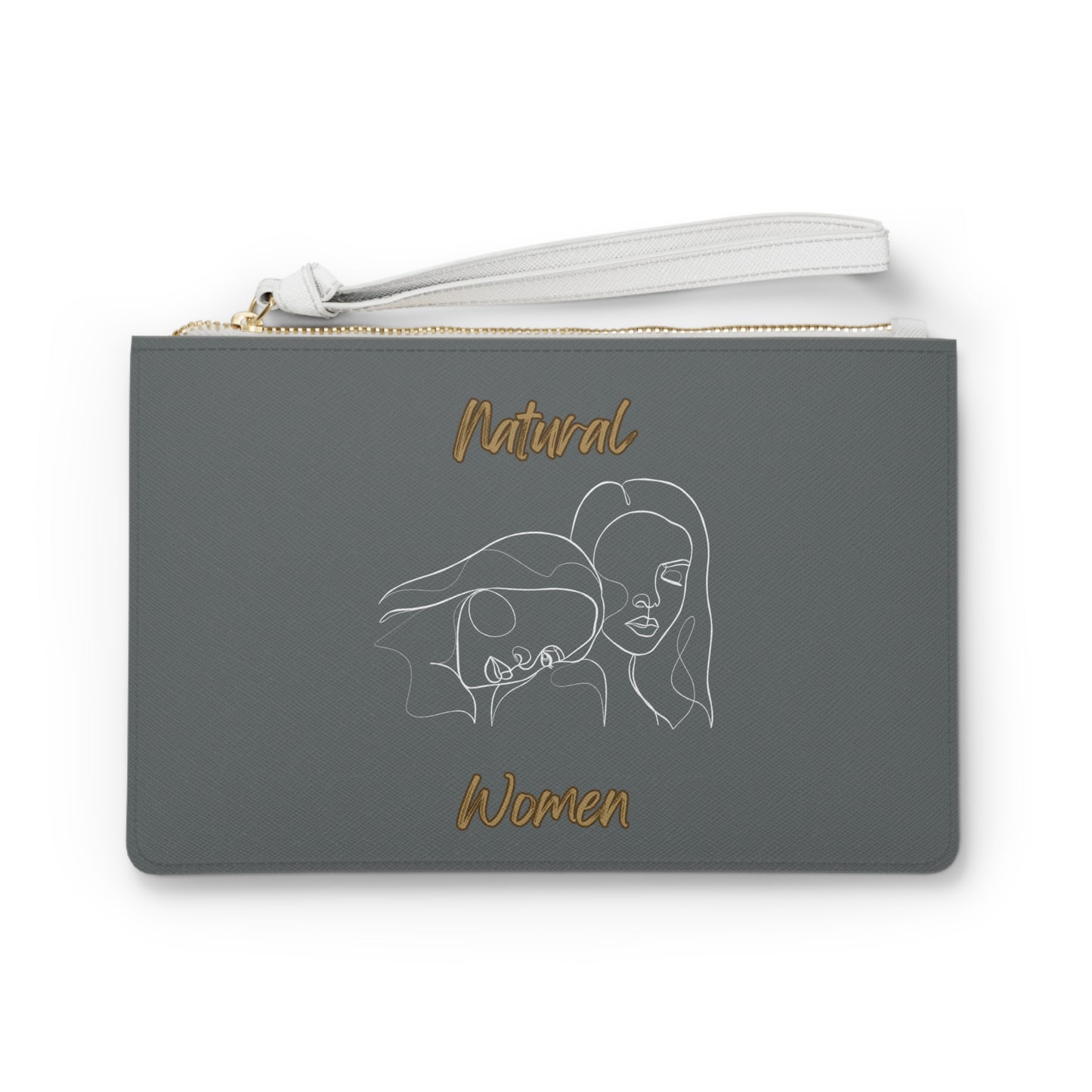 Natural Women Sisters (WL) Clutch Bag DARK GREY