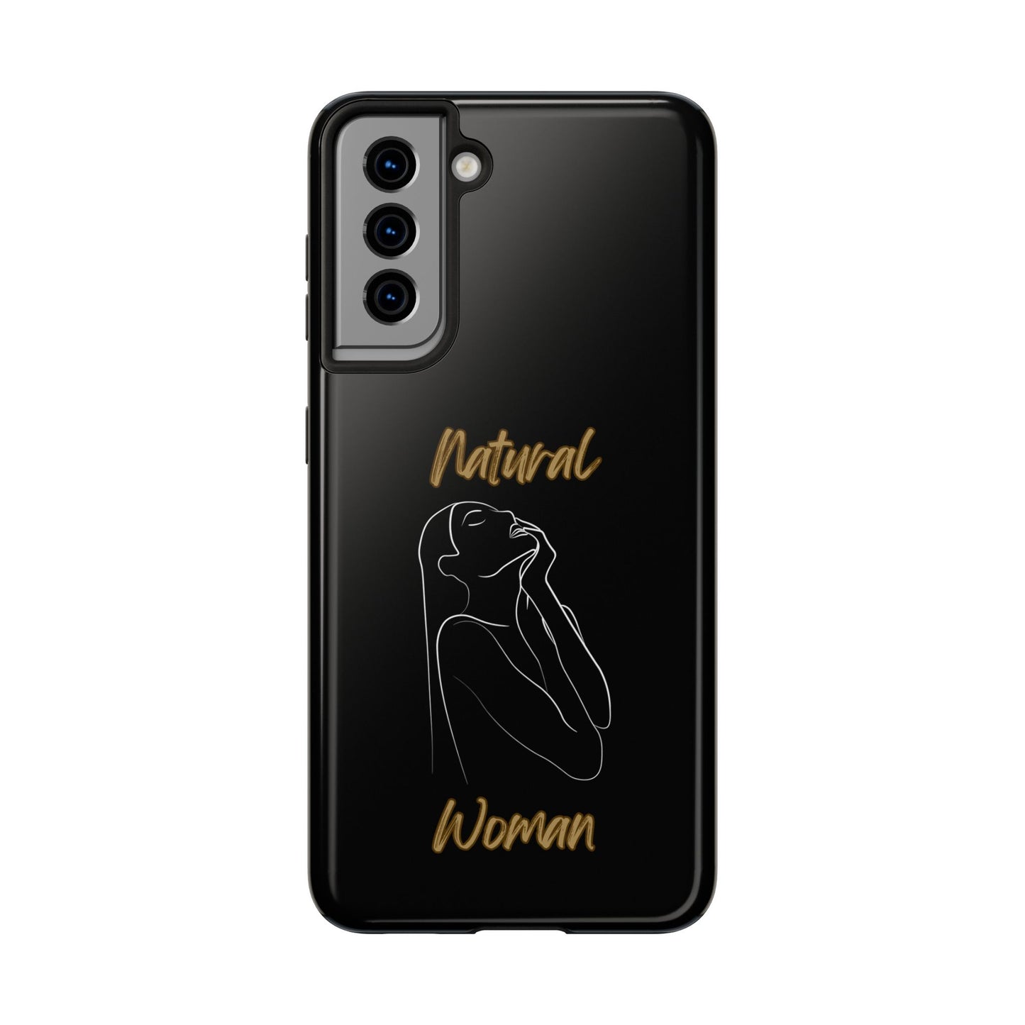 Natural Woman Thank You (WL) Tough Phone Cases BLACK