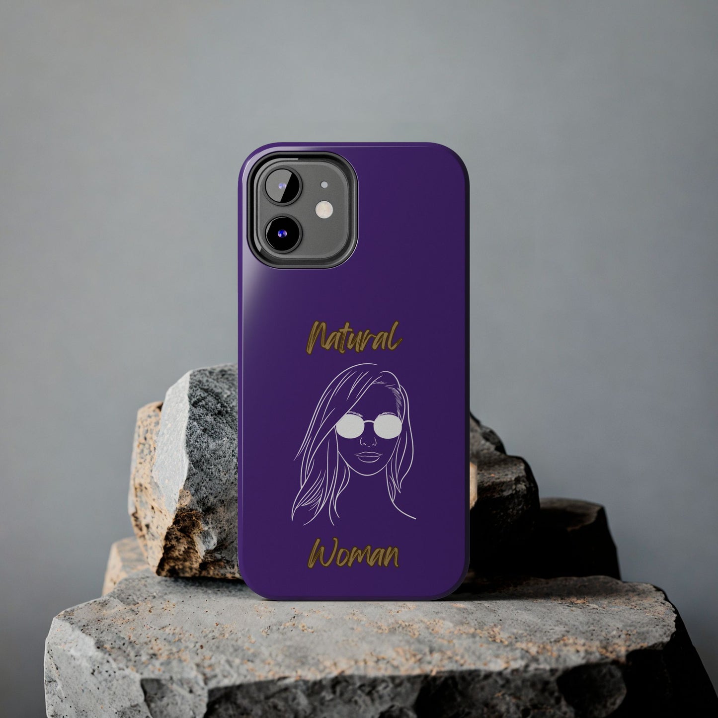 Natural Woman Shades (WL)Tough Phone Cases PURPLE