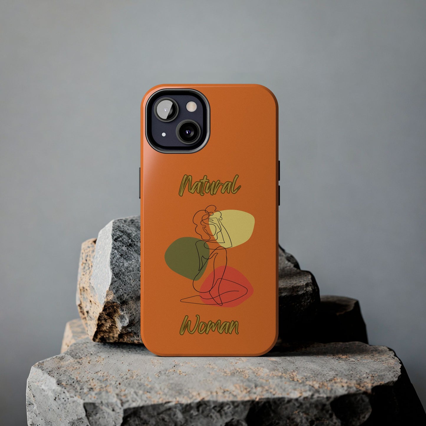 Natural Woman Colorful Pose (BL)Tough Phone Cases CRUSTA