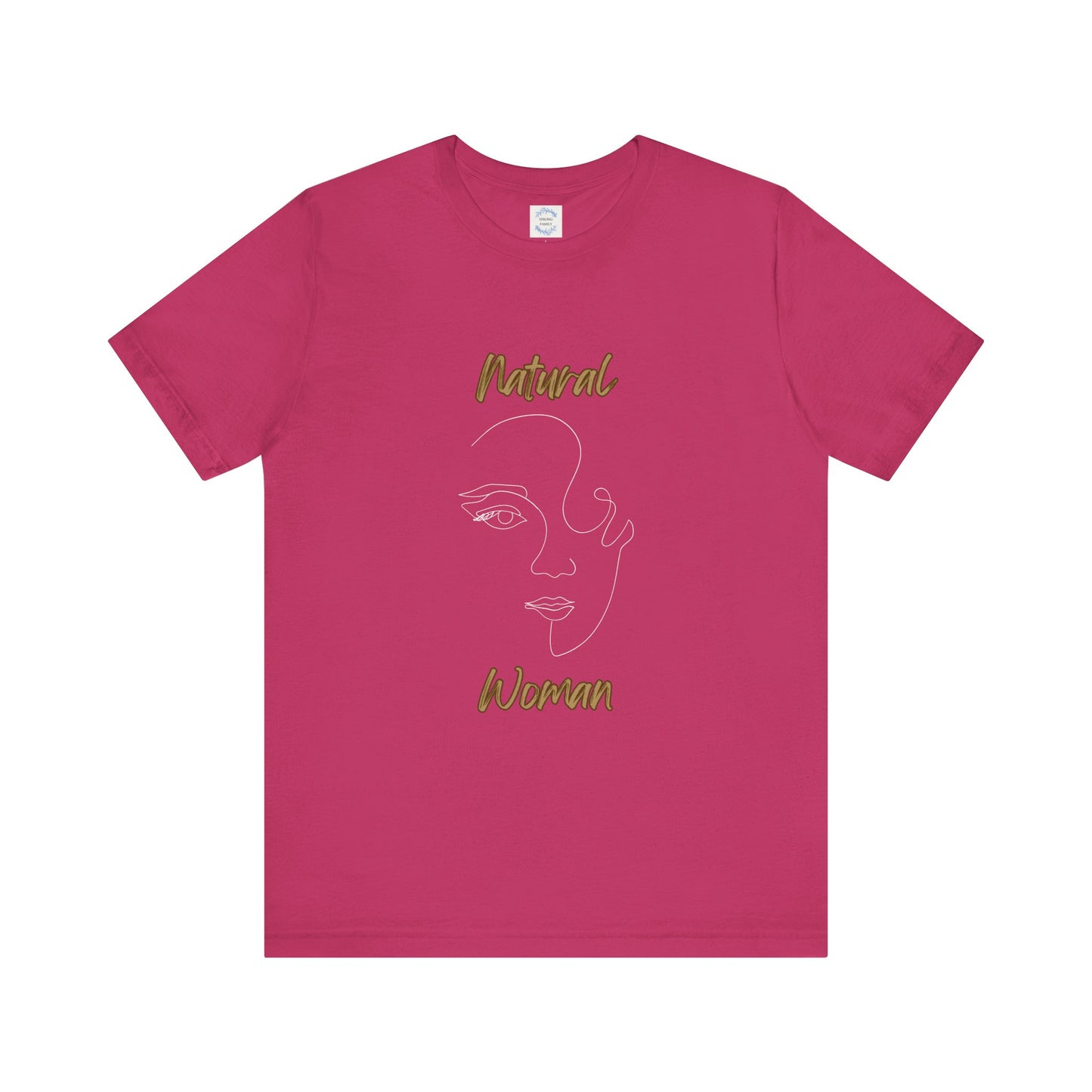Natural Woman Looking  (WL) Short Sleeve T-Shirt