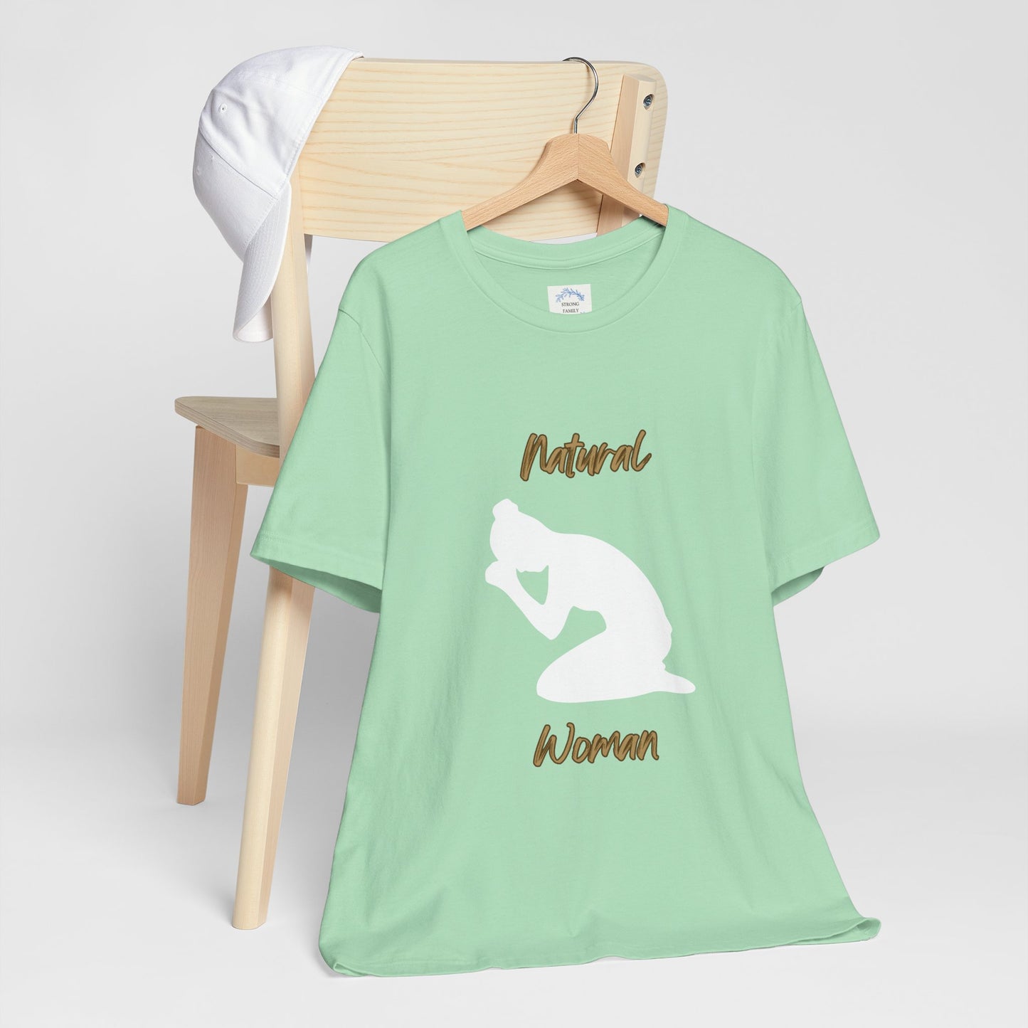 Natural Woman Pray  (WL) Short Sleeve T-Shirt