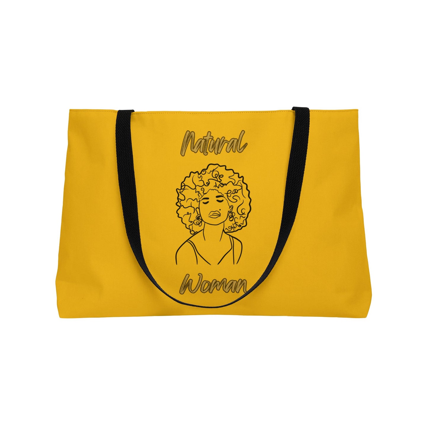 Natural Woman All About Me (BL) Weekender Tote Bag YELLOW