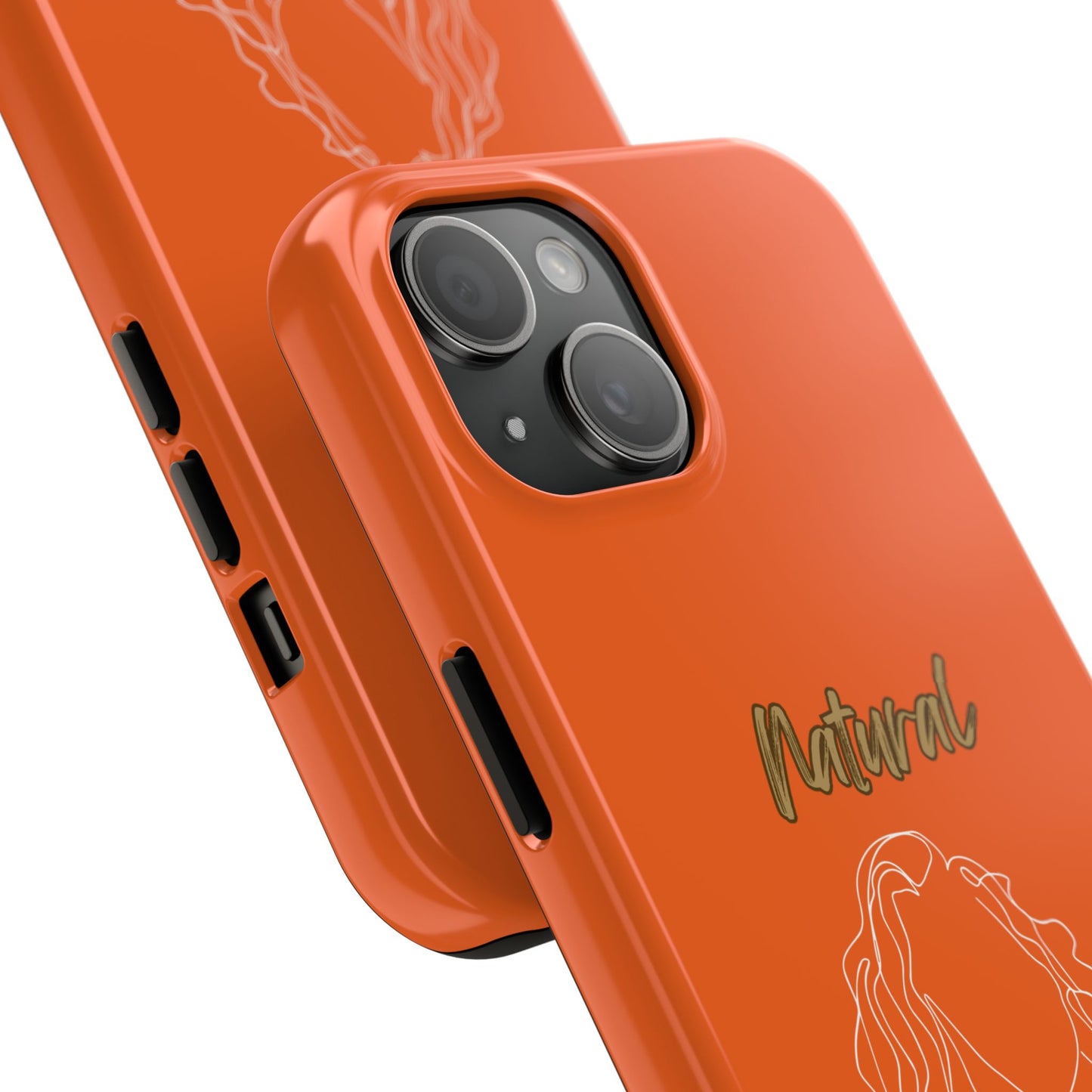 Natural Woman Relaxed (WL) Tough Phone Cases ORANGE