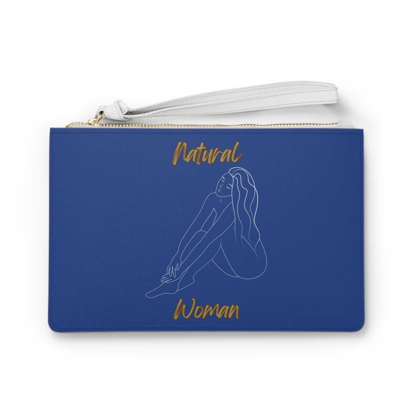 Natural Woman Beauty (WL) Clutch Bag DARK BLUE