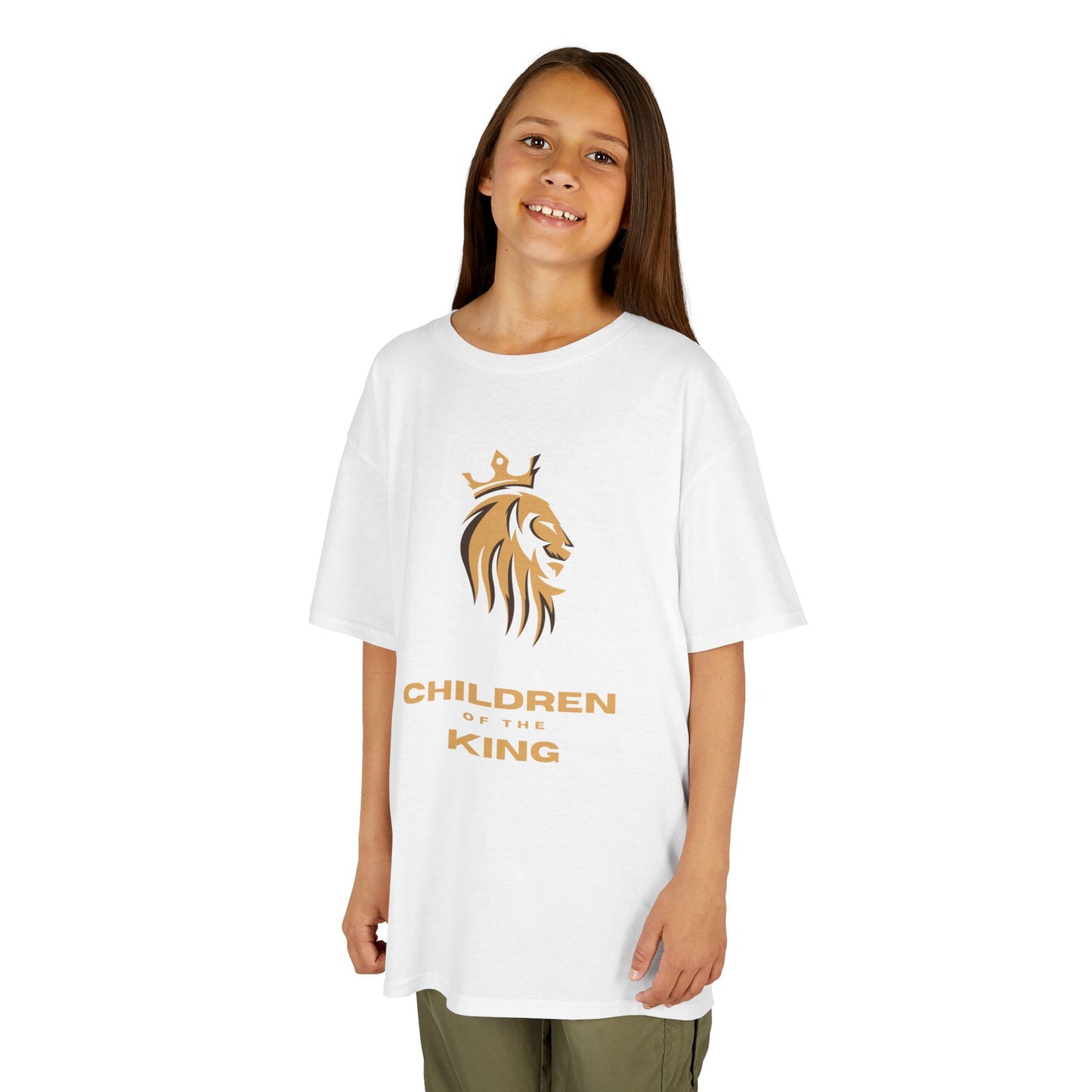 Children of the King Inspirational Kids Cotton T-Shirt (BRL)