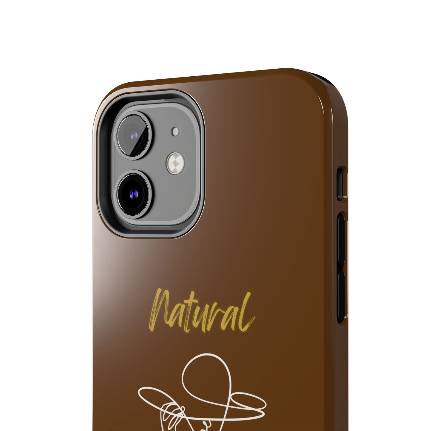 Natural Woman An Original (WL)Tough Phone Cases BROWN