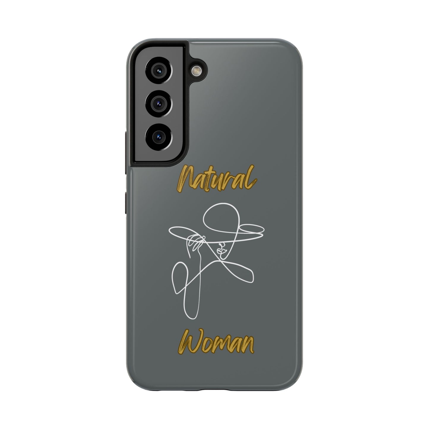 Natural Woman An Original (WL)Tough Phone Cases DARK GREY