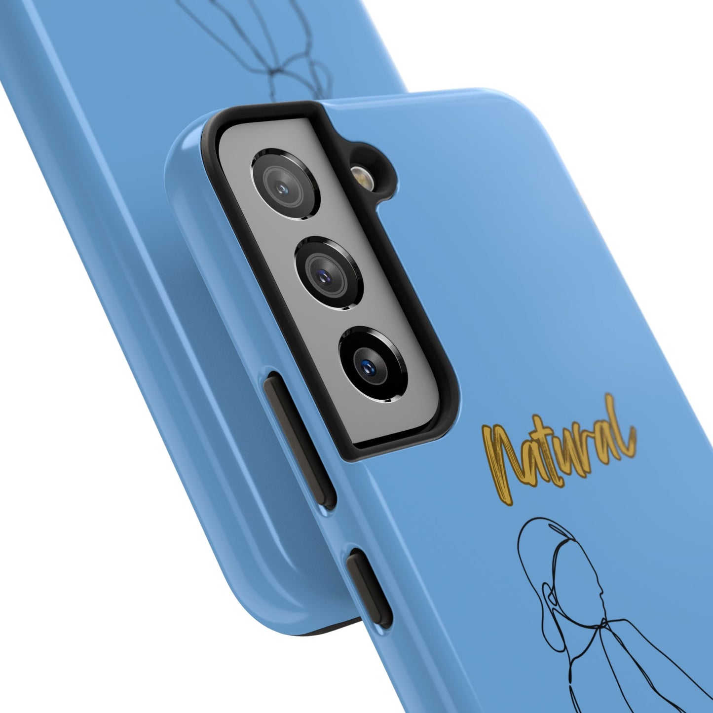 Natural Woman Hands Free (BL)Tough Phone Cases LIGHT BLUE