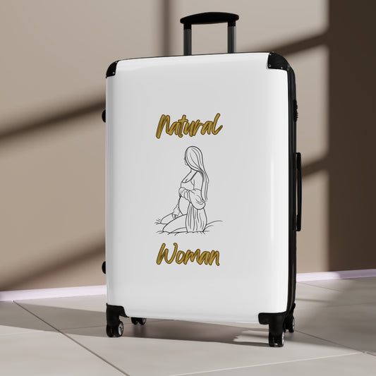 Natural Woman Expecting (BL) Suitcase WHITE