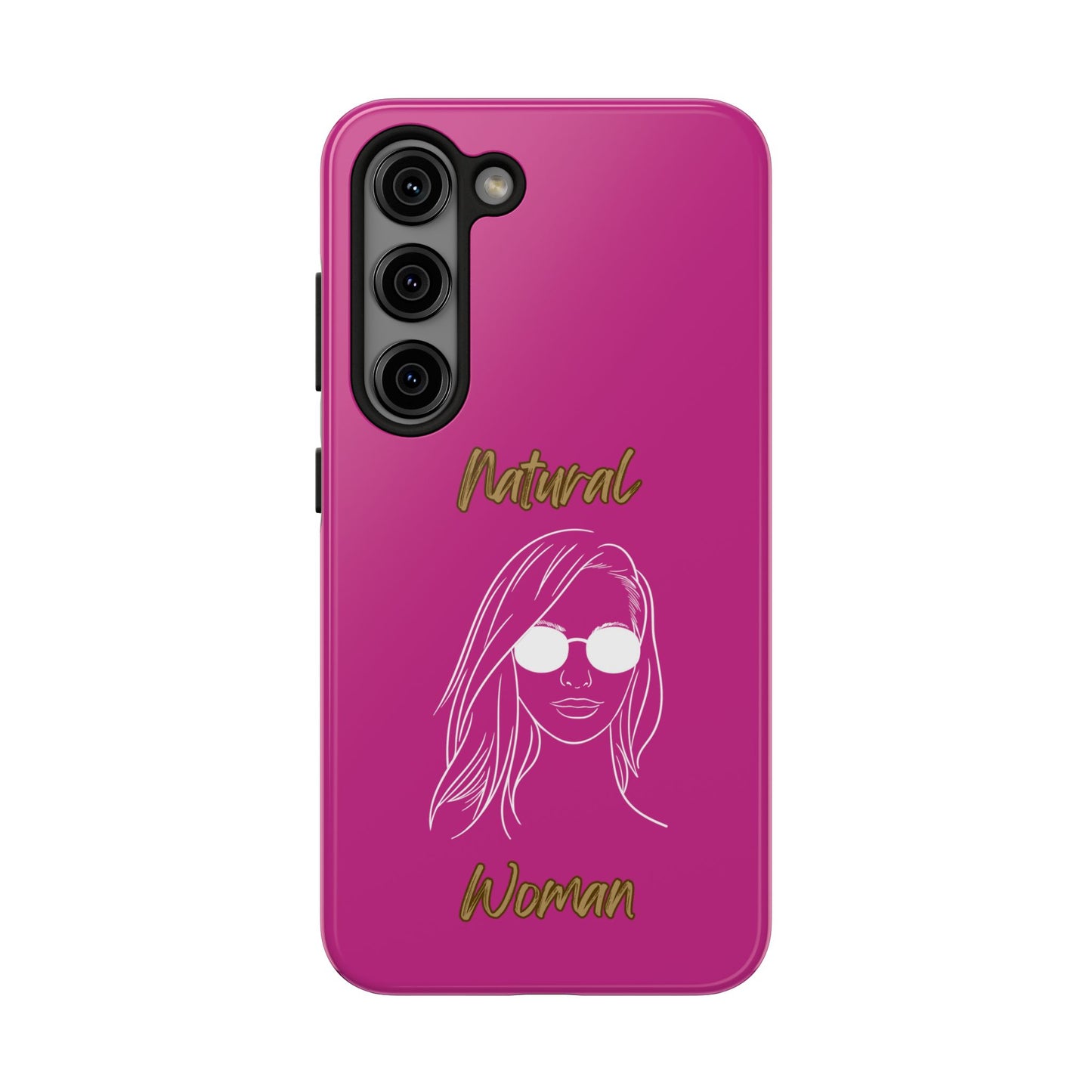Natural Woman Shades (WL)Tough Phone Cases PINK