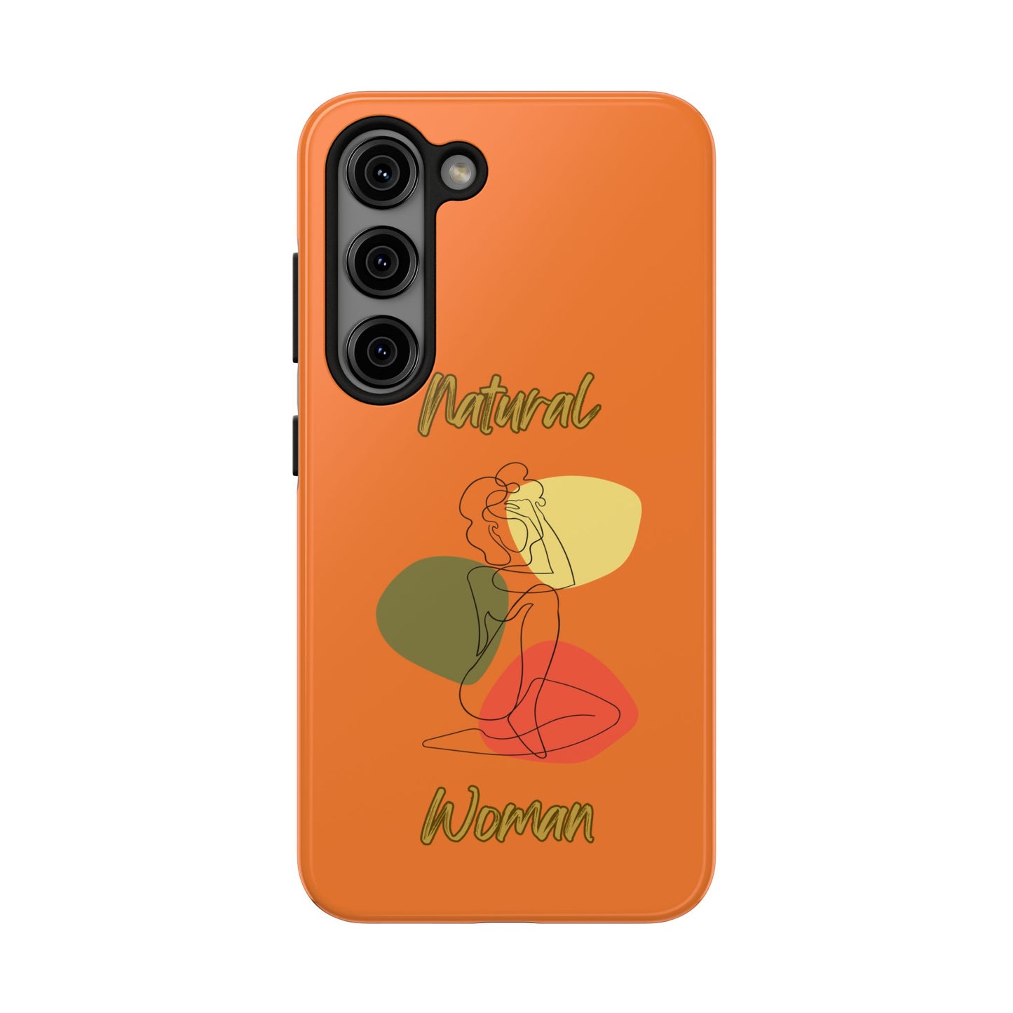 Natural Woman Colorful Pose (BL)Tough Phone Cases CRUSTA