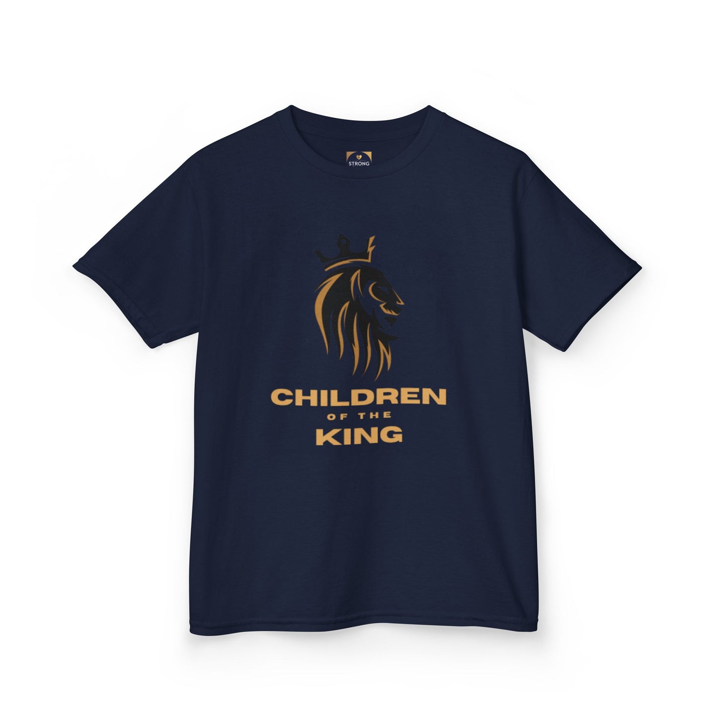 Children of the King Inspirational Kids Cotton T-Shirt (BL)