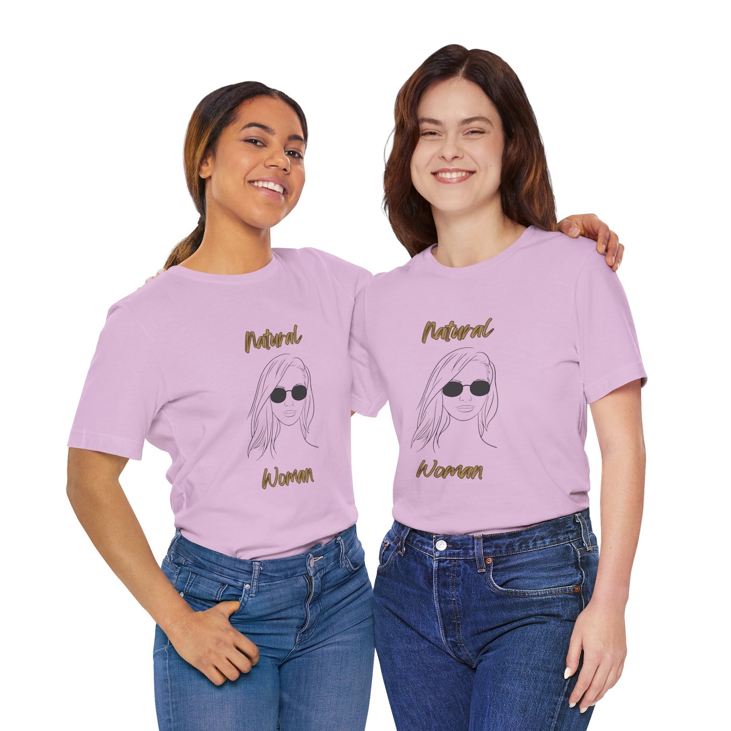 Natural Woman Shades (BL) Short Sleeve T-Shirt