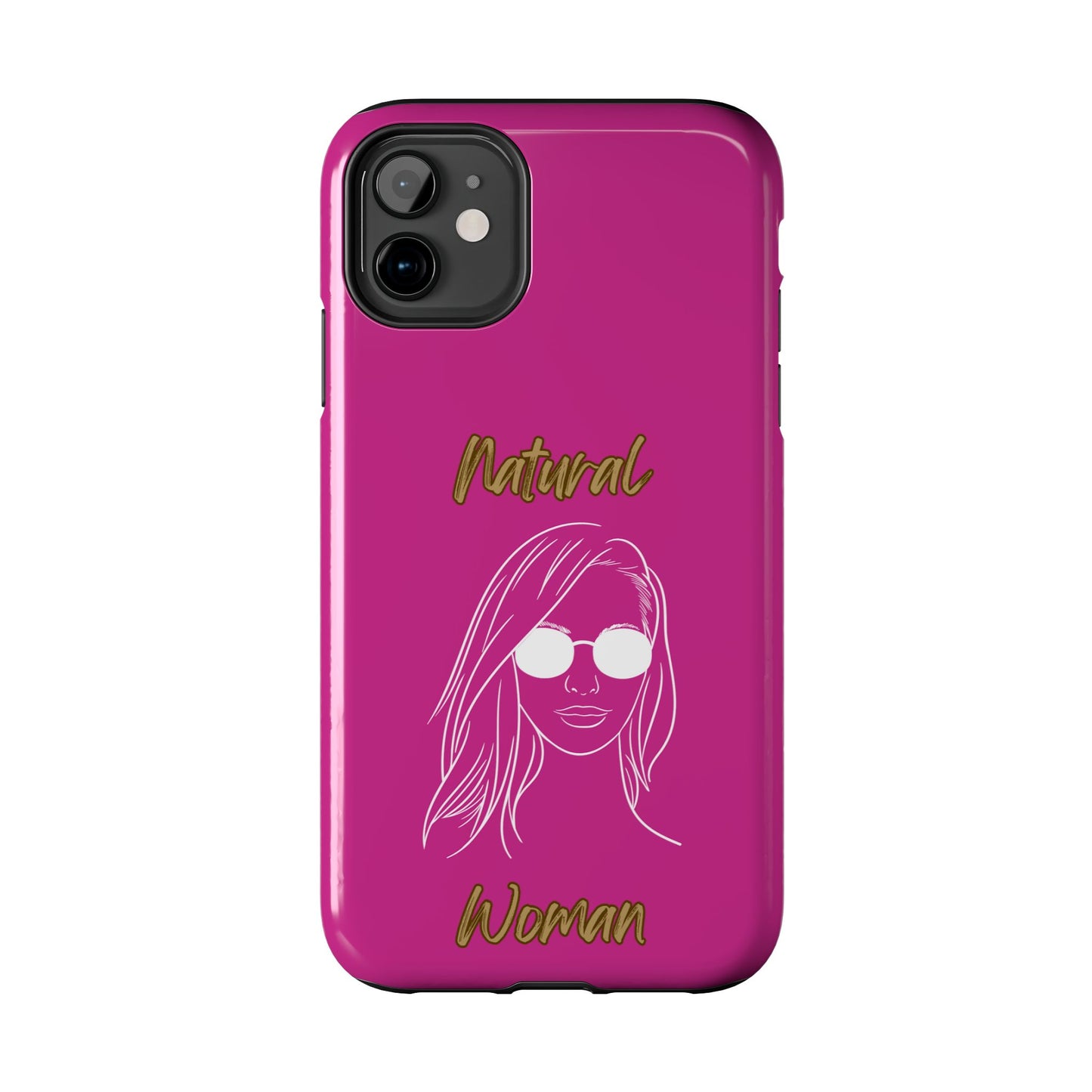 Natural Woman Shades (WL)Tough Phone Cases PINK