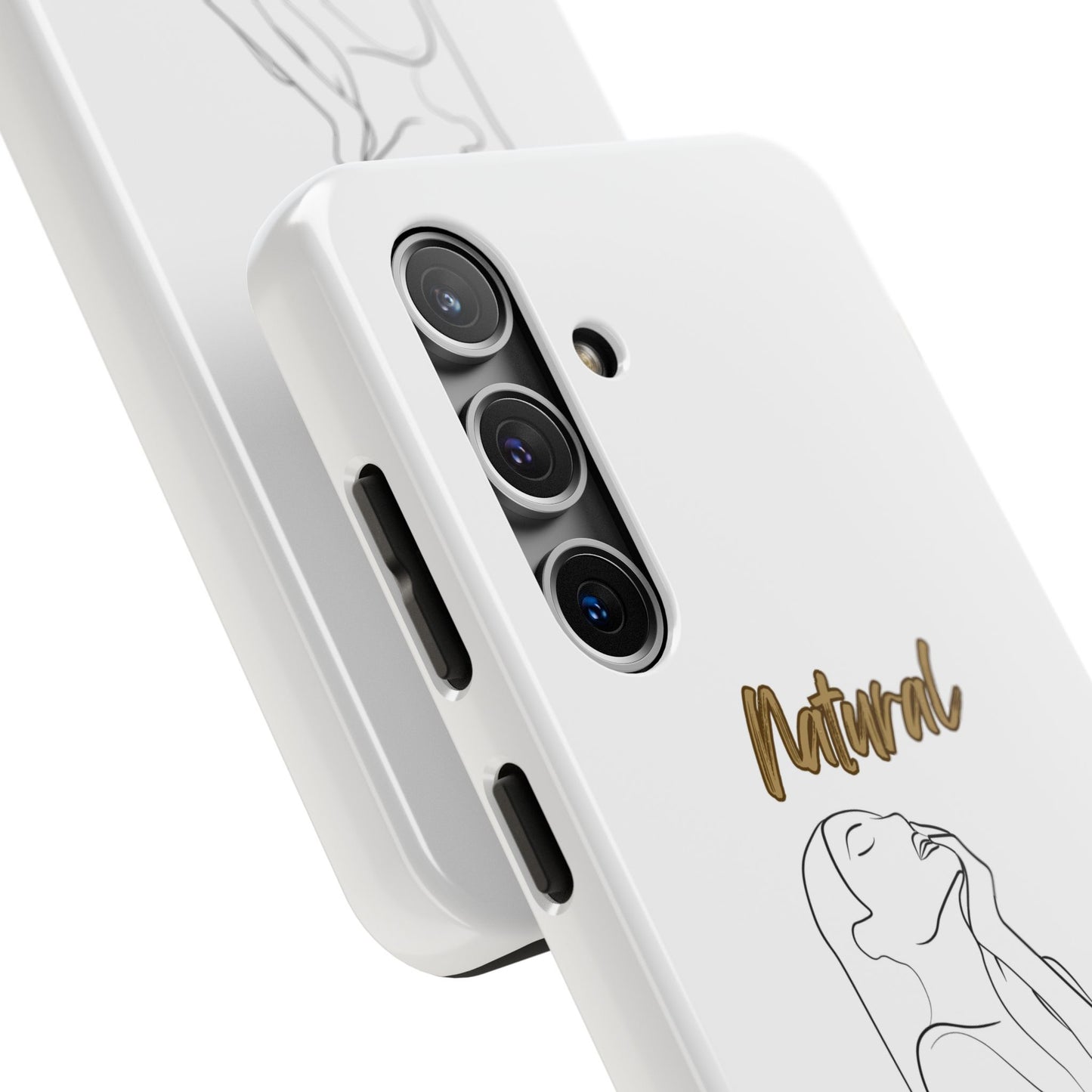 Natural Woman Thank You (BL) Tough Phone Cases WHITE