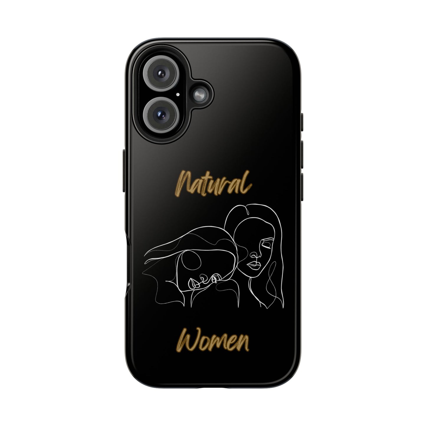 Natural Woman Sisters (WL)Tough Phone Cases BLACK