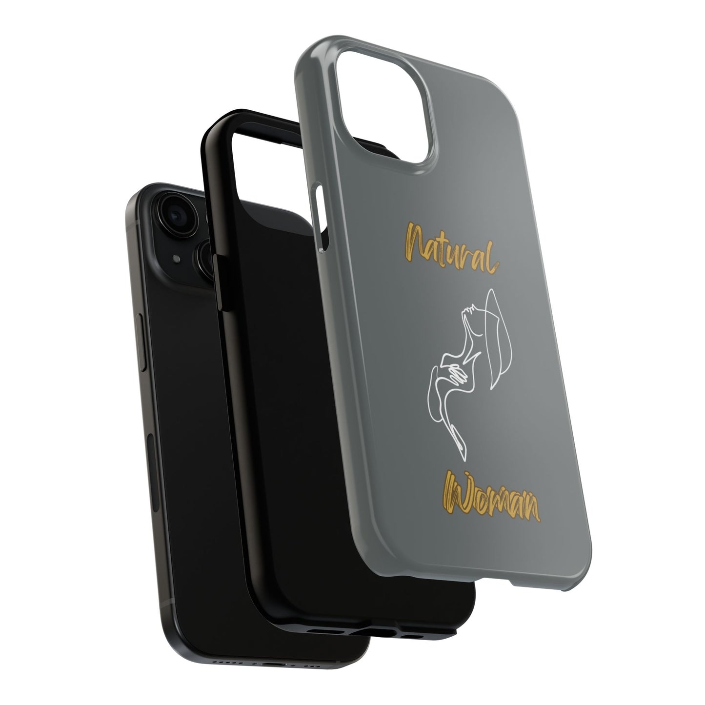 Natural Woman Free (WL)Tough Phone Cases DARK GREY
