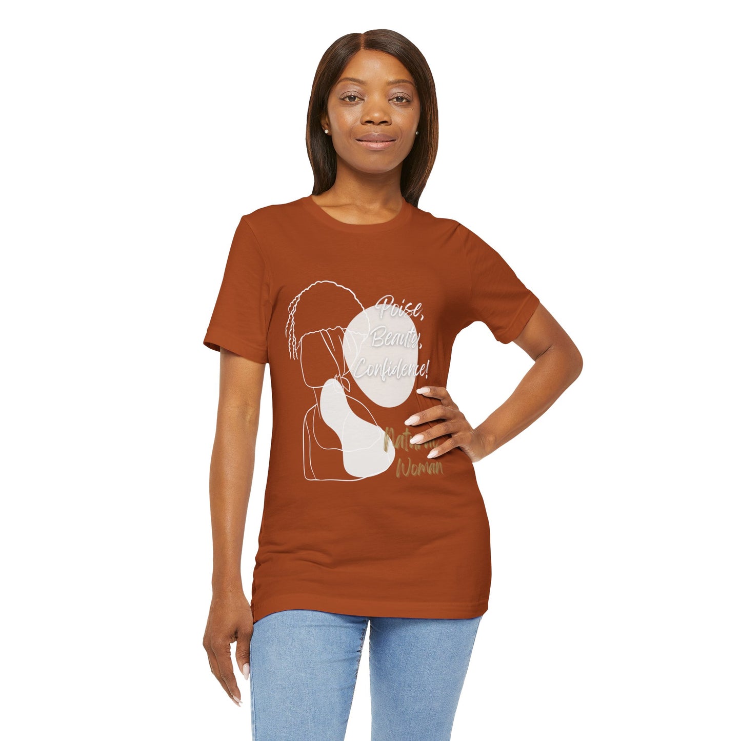 Natural Woman Puff (WL) Short Sleeve T-Shirt