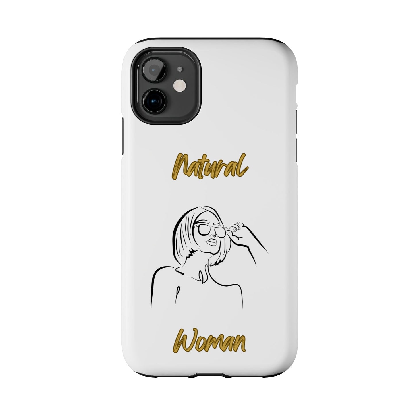 Natural Woman Bright Future (BL)Tough Phone Cases WHITE