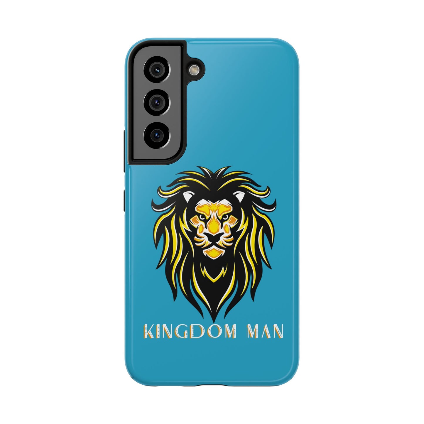 Kingdom Man (White-Gold Label) Tough Phone Case TURQUOISE