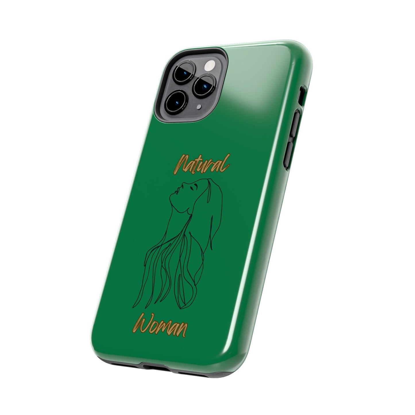 Natural Woman Appreciation (BL) Tough Phone Cases DARK GREEN