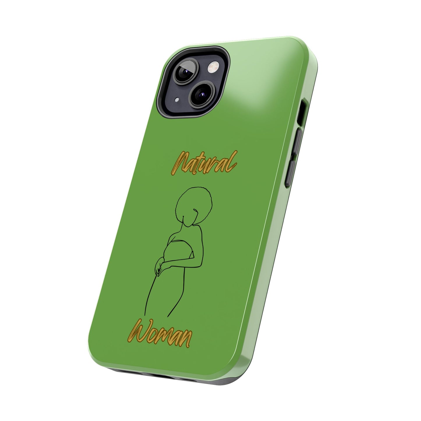 Natural Woman Sho Nuff (BL)Tough Phone Cases GREEN
