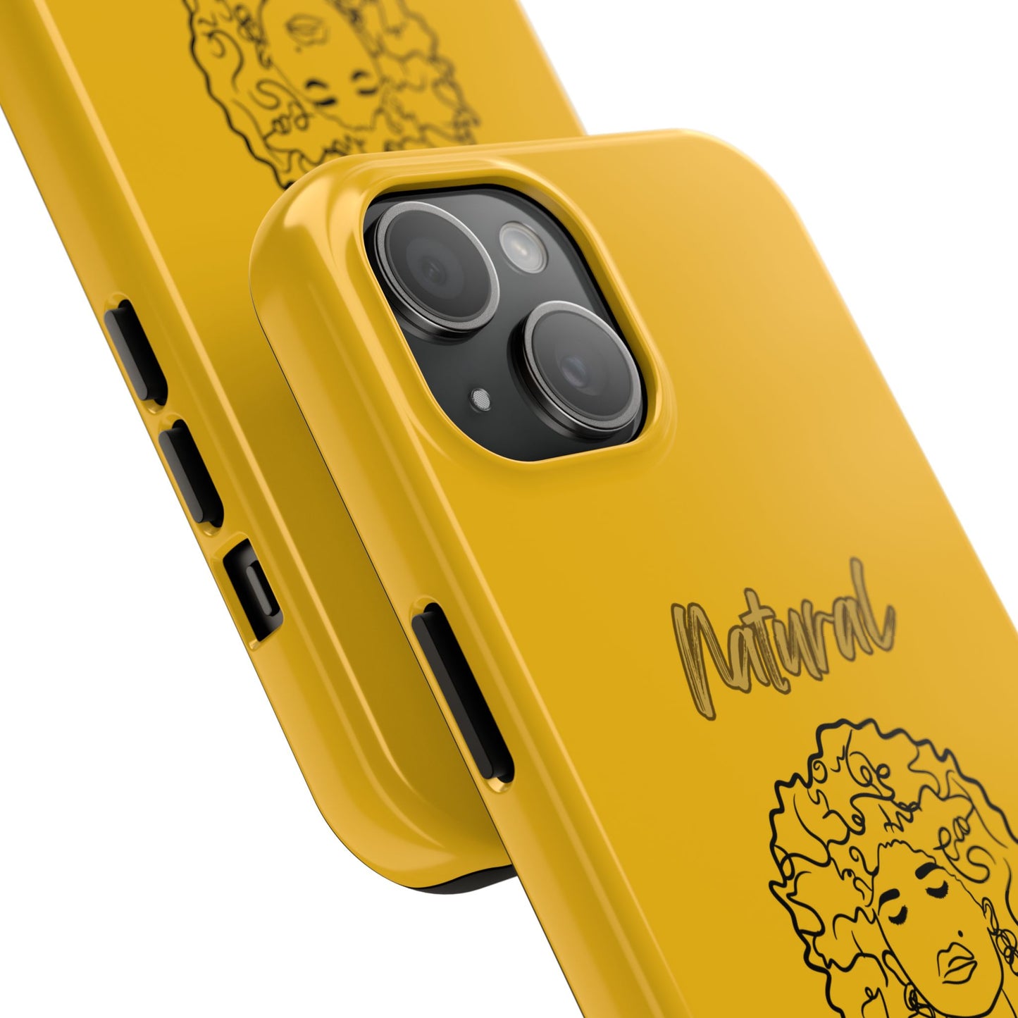 Natural Woman All About Me (BL)Tough Phone Cases YELLOW