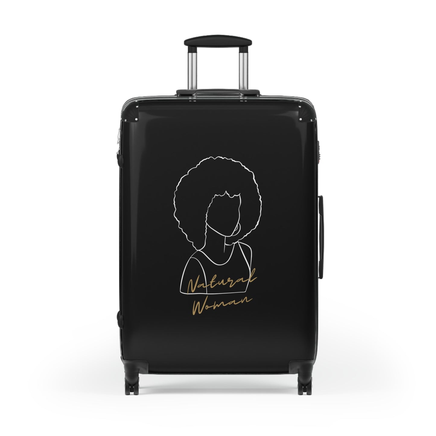 Natural Woman Afro (WL) Suitcase BLACK