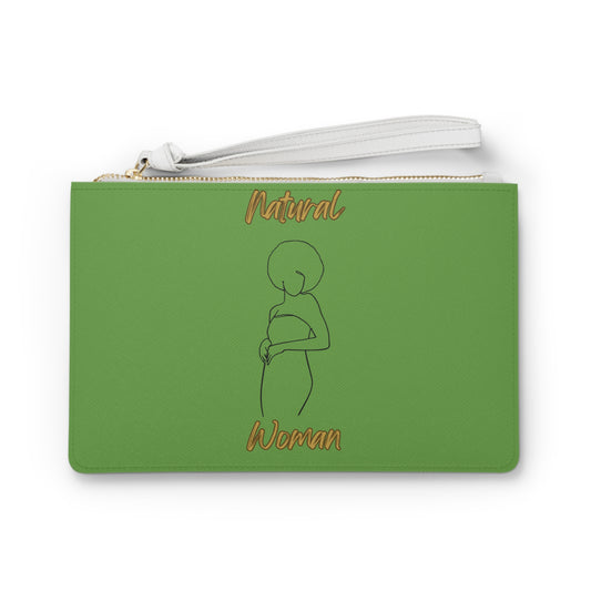 Natural Woman Sho Nuff (BL) Clutch Bag GREEN
