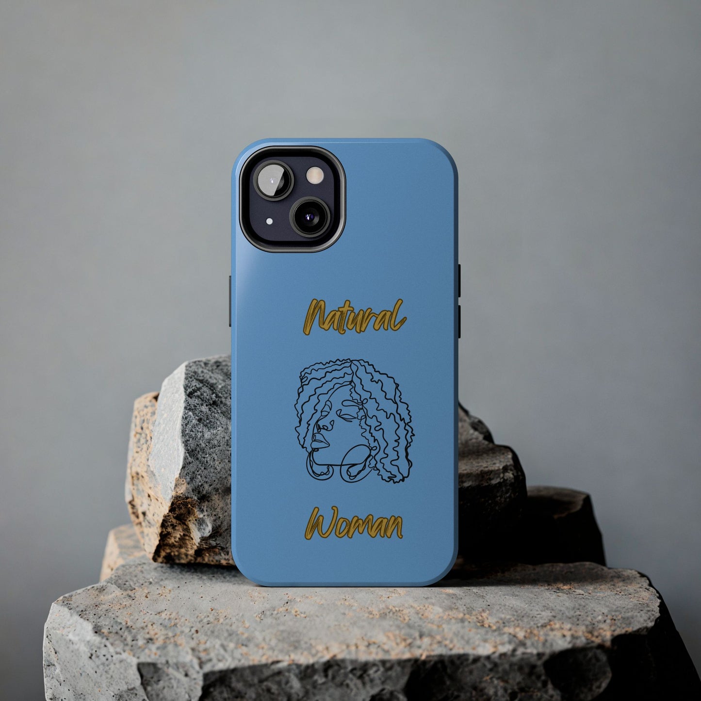 Natural Woman Naturally Me (BL)Tough Phone Cases LIGHT BLUE