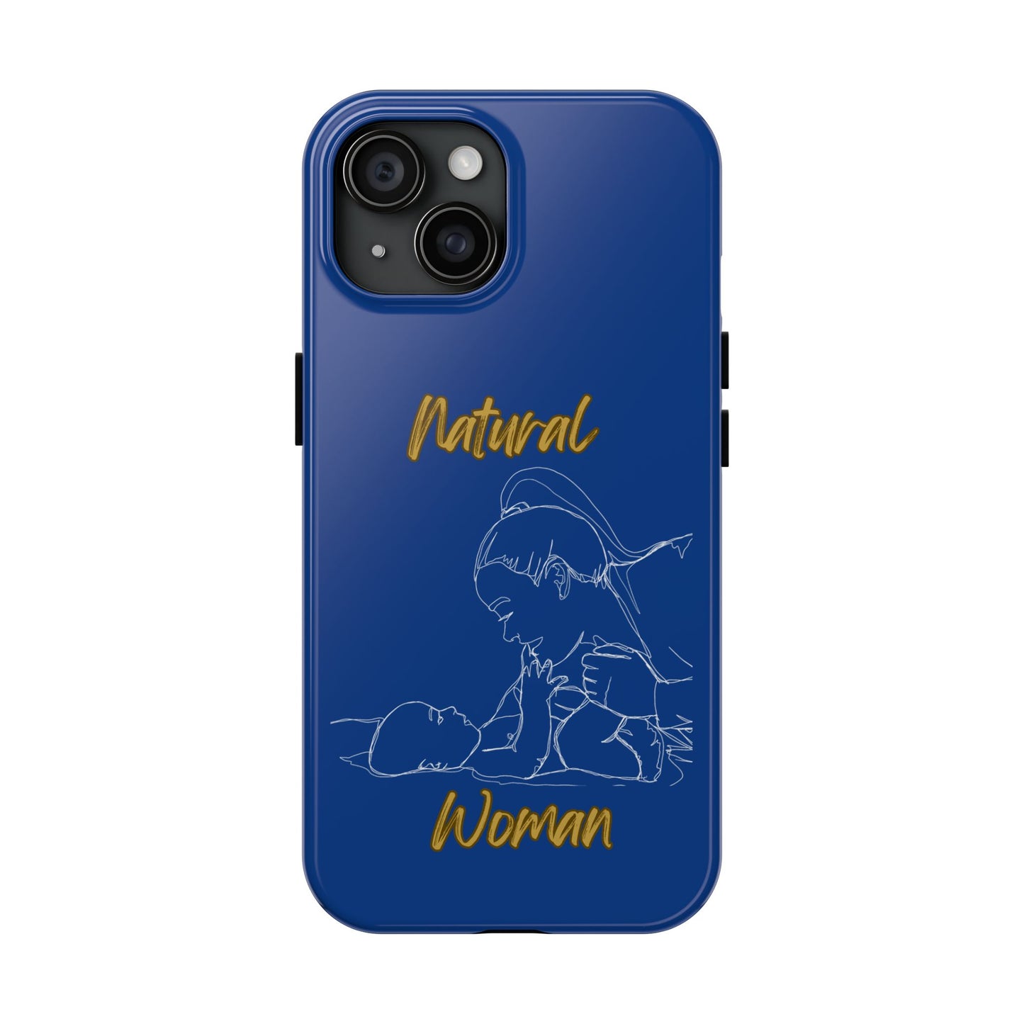 Natural Woman New Life (WL)Tough Phone Cases DARK BLUE