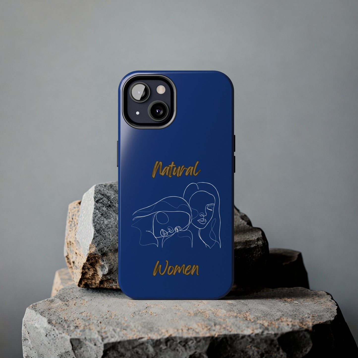 Natural Woman Sisters (WL)Tough Phone Cases DARK BLUE